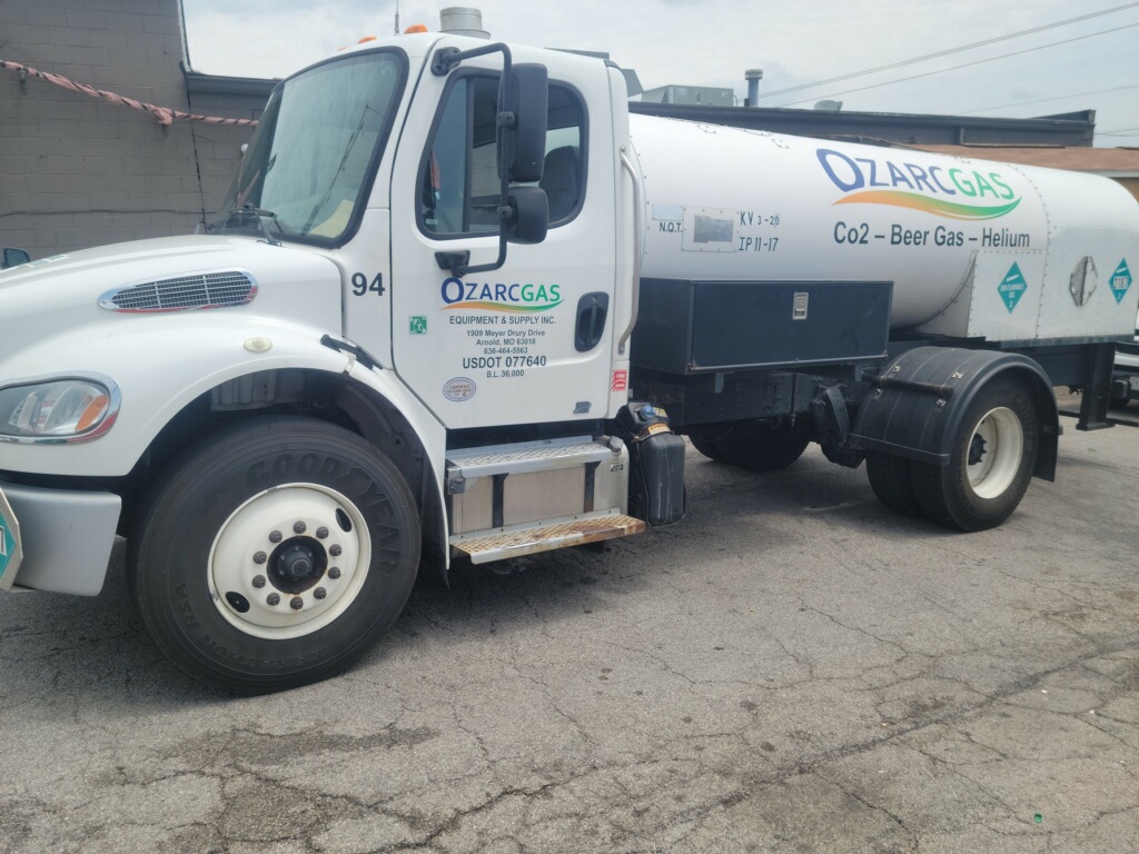 Ozarc microbulk CO2 truck